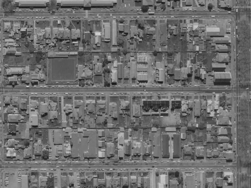 250 Worcester Street from the air, 1970-1974