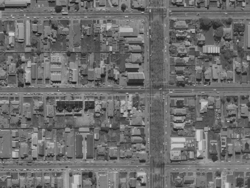 280B Worcester Street from the air, 1970-1974