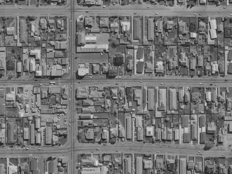400 Worcester Street from the air, 1970-1974