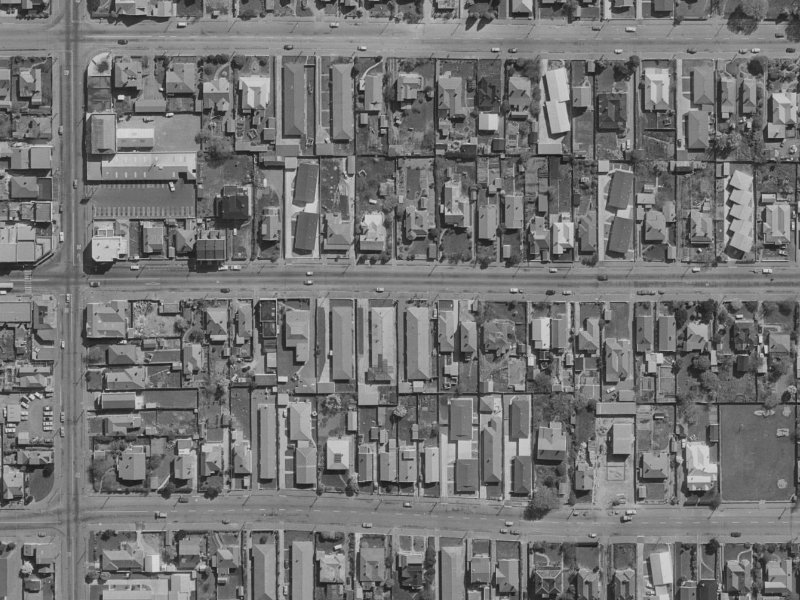 420 Worcester Street from the air, 1970-1974
