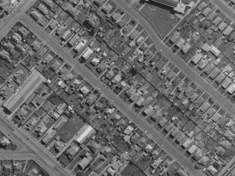 41 Norwich Street from the air, 1970-1974