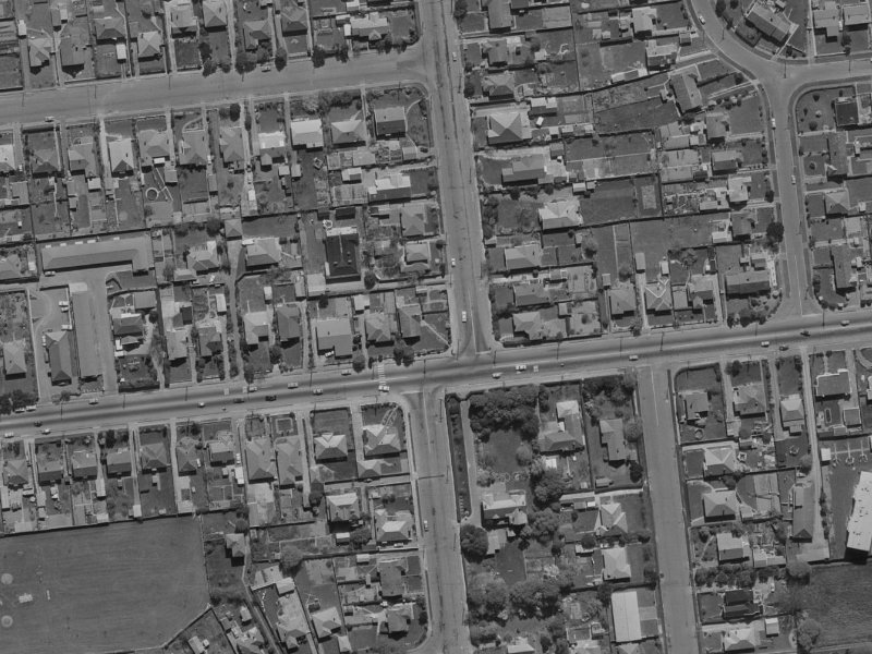 1 Ilam Road from the air, 1970-1974