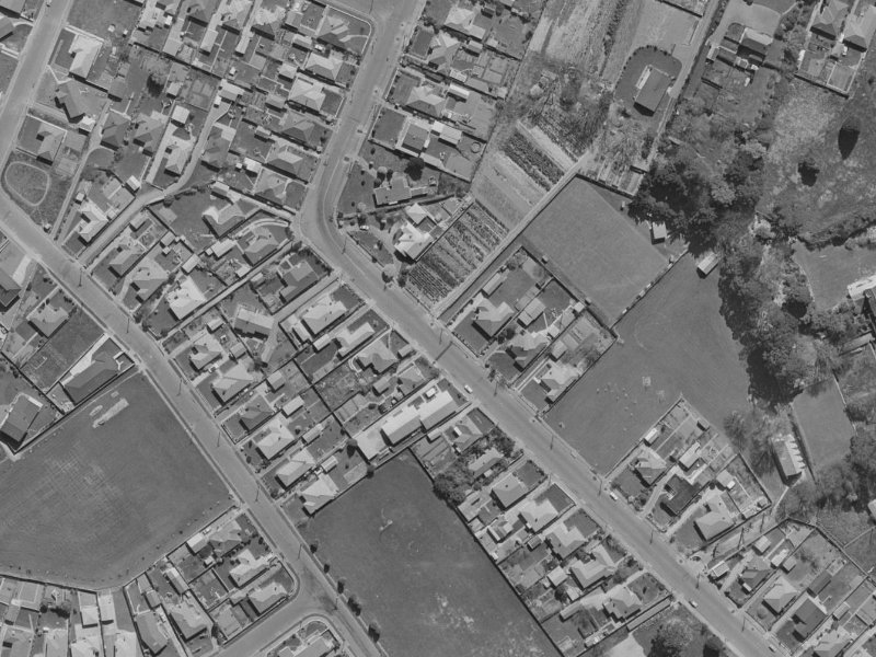 34 English Street from the air, 1970-1974