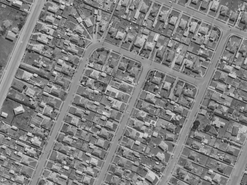27 Ranui Street from the air, 1970-1974
