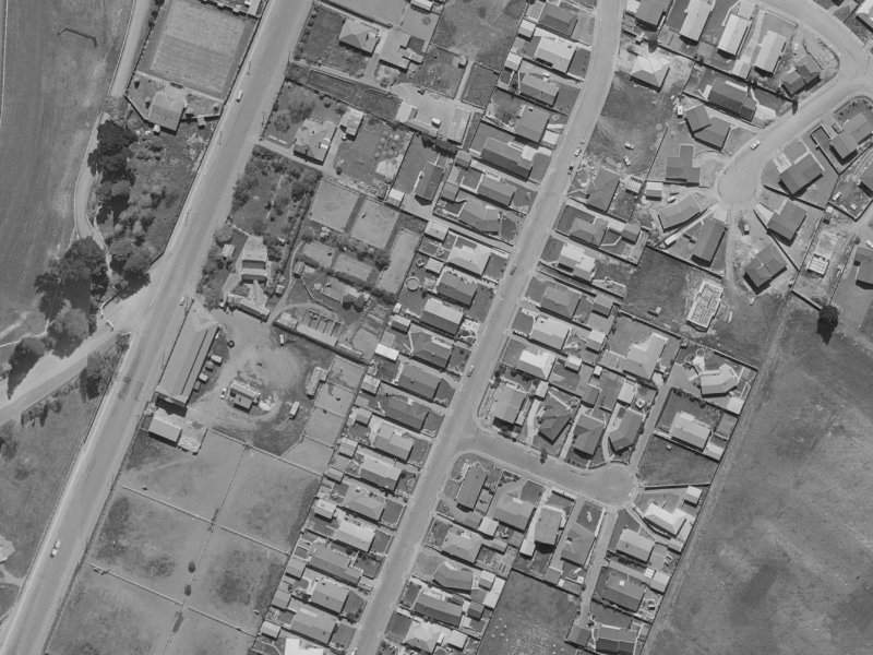37 Cheyenne Street from the air, 1970-1974