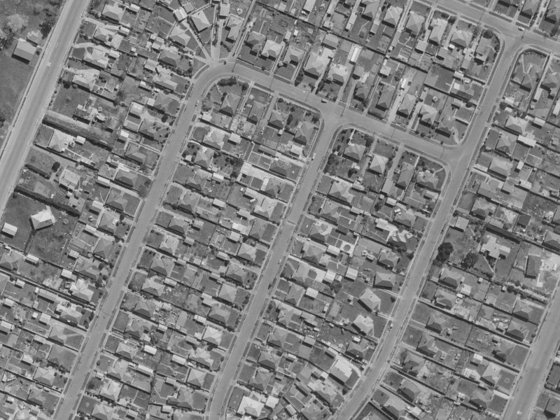 25 Ranui Street from the air, 1970-1974