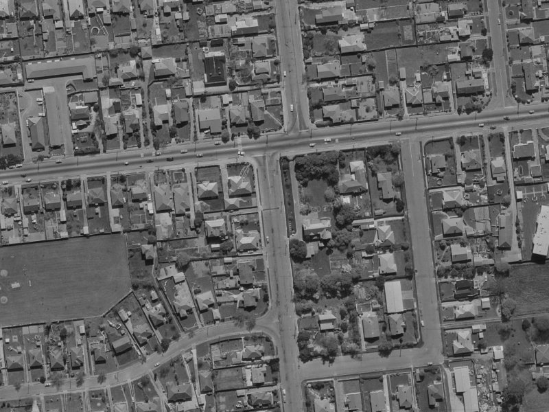 1 Middleton Road from the air, 1970-1974