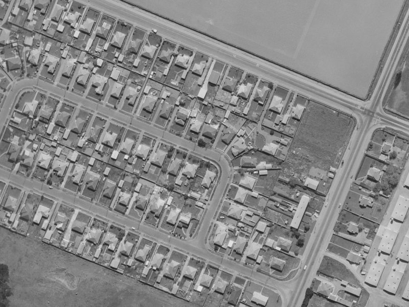 16 Ariki Place from the air, 1970-1974