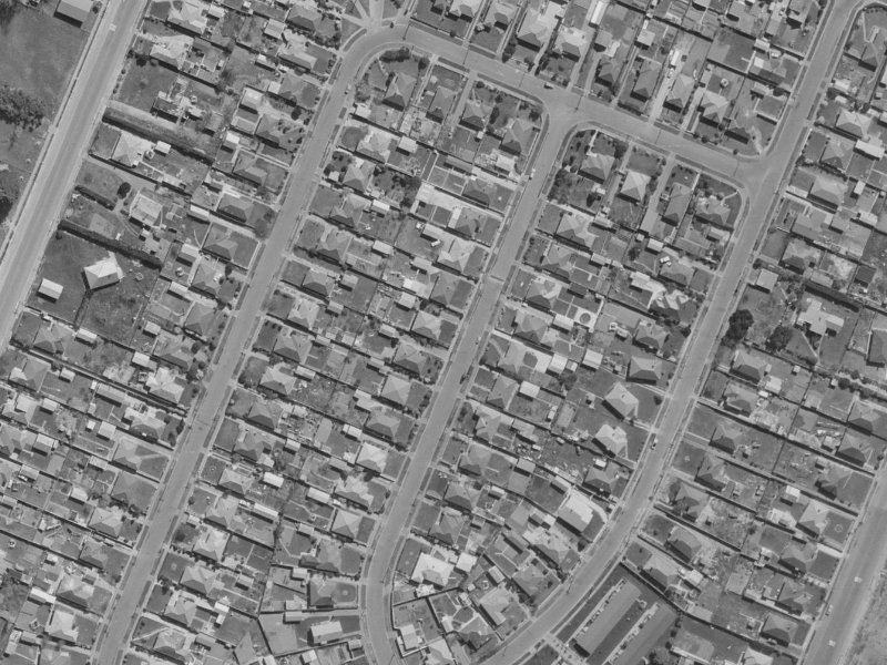 21 Ranui Street from the air, 1970-1974