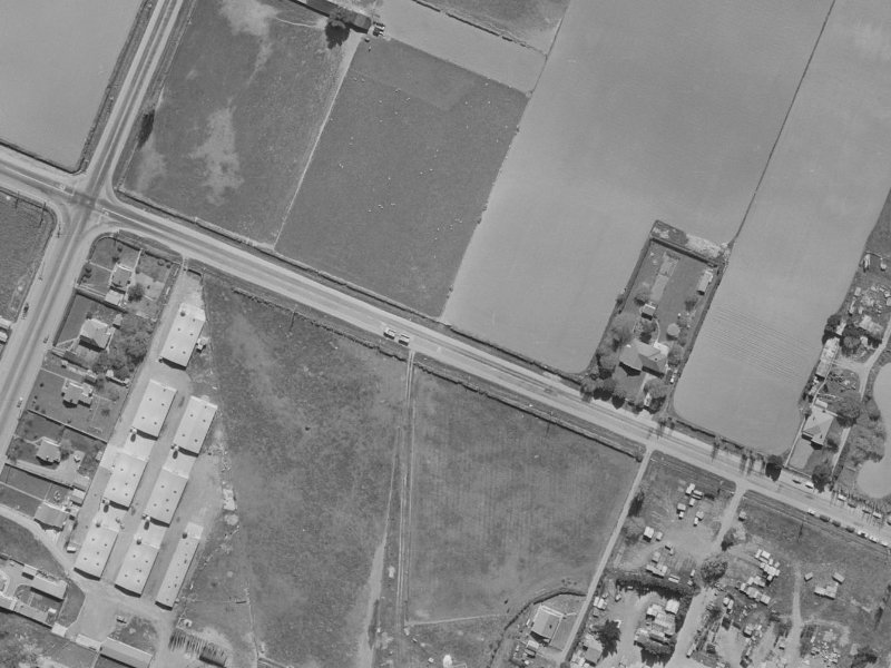 111 Buchanans Road from the air, 1970-1974