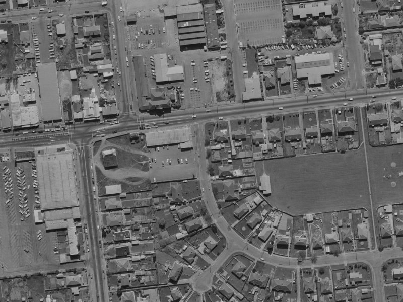 52 Auburn Avenue from the air, 1970-1974