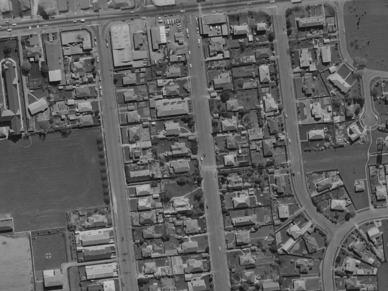29B Euston Street from the air, 1970-1974