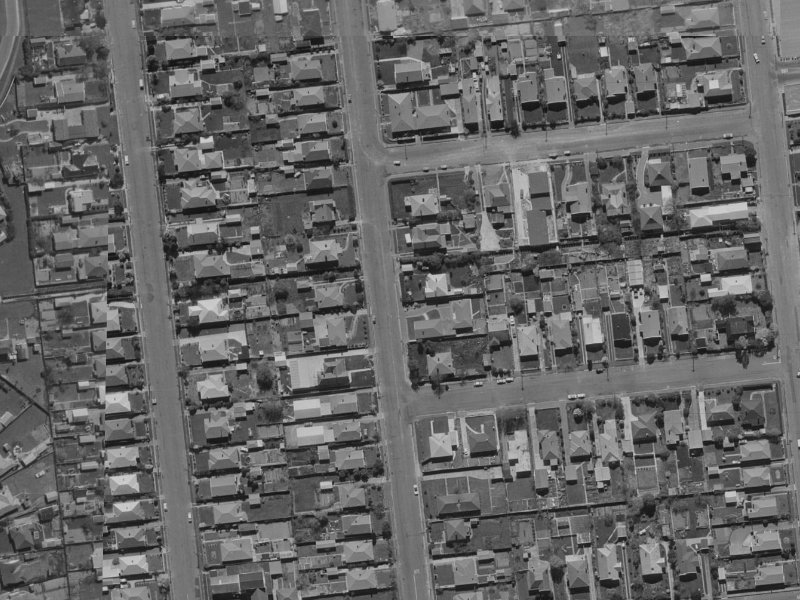 94 Wainui Street from the air, 1970-1974