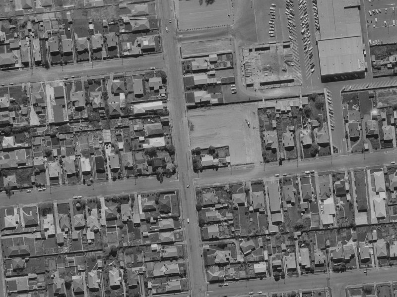 133M Riccarton Road from the air, 1970-1974
