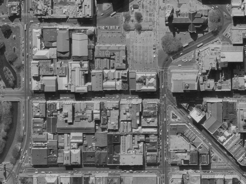 111A Hereford Street from the air, 1970-1974