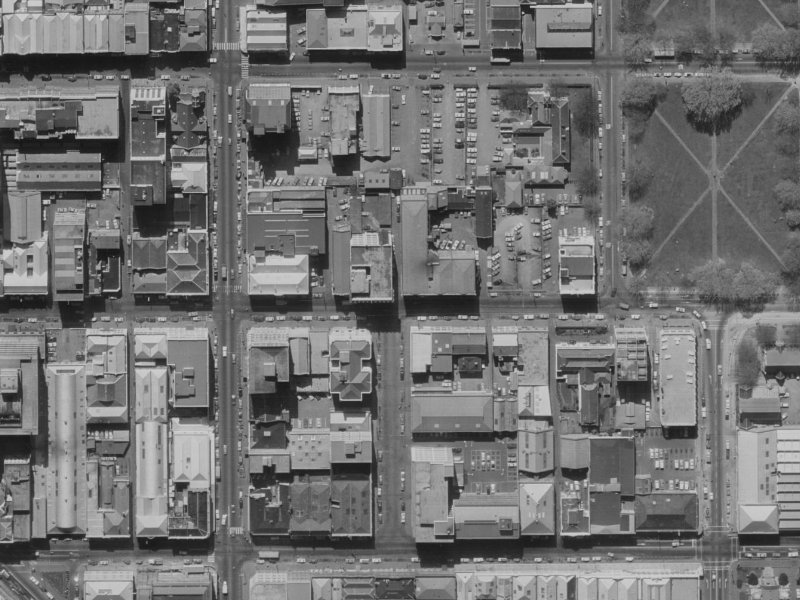 101/210 Huanui Lane from the air, 1970-1974