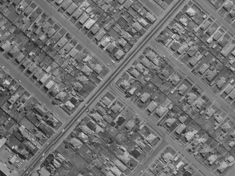30 Buckleys Road from the air, 1970-1974