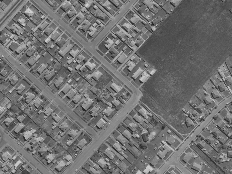 26 Pamela Street from the air, 1970-1974