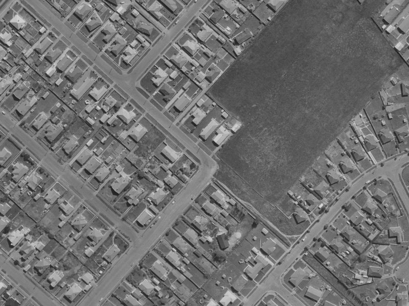27B Pamela Street from the air, 1970-1974