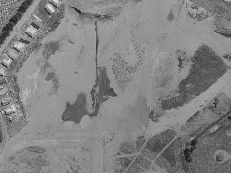 Taranui Place from the air, 1970-1974