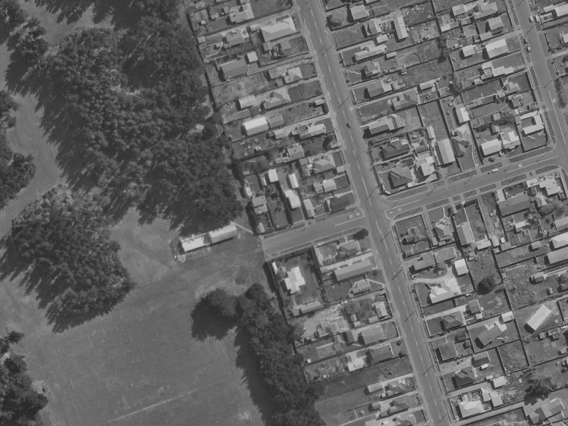 68 Jellicoe Street from the air, 1970-1974