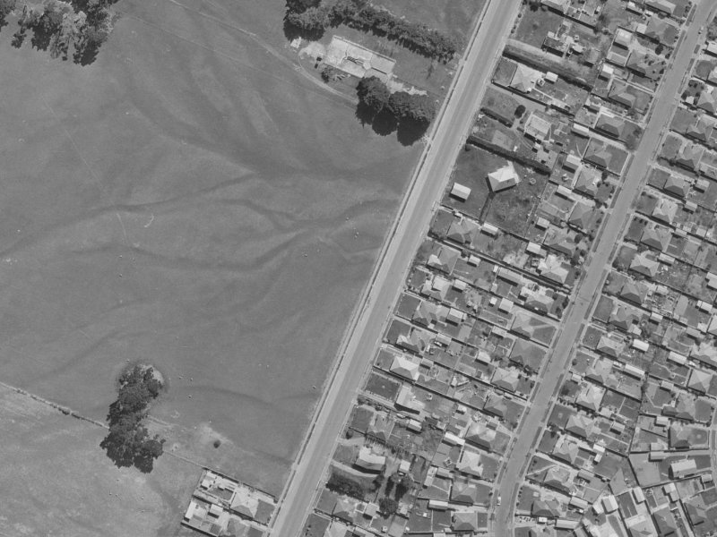 123 Gilberthorpes Road from the air, 1970-1974