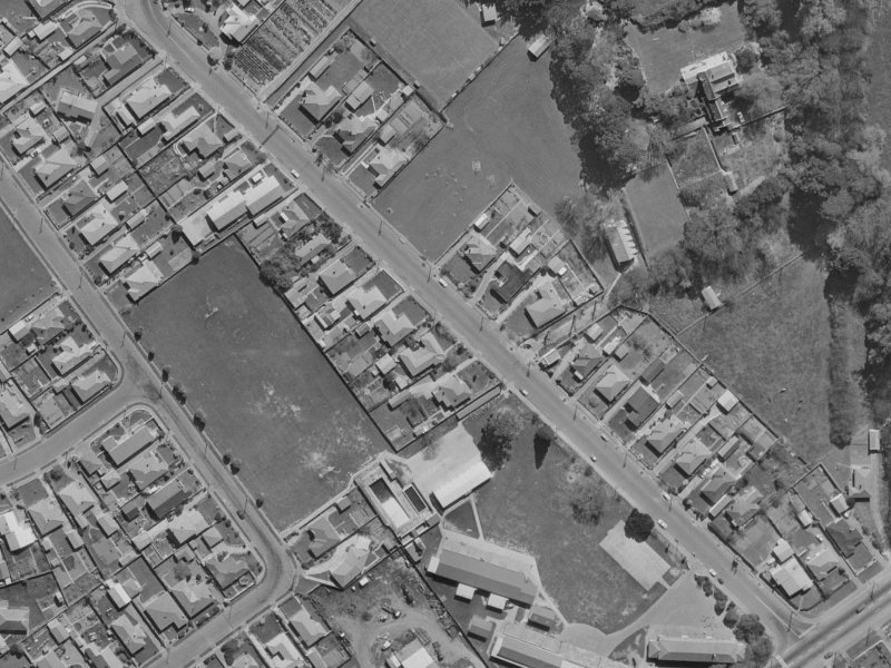 21 English Street from the air, 1970-1974