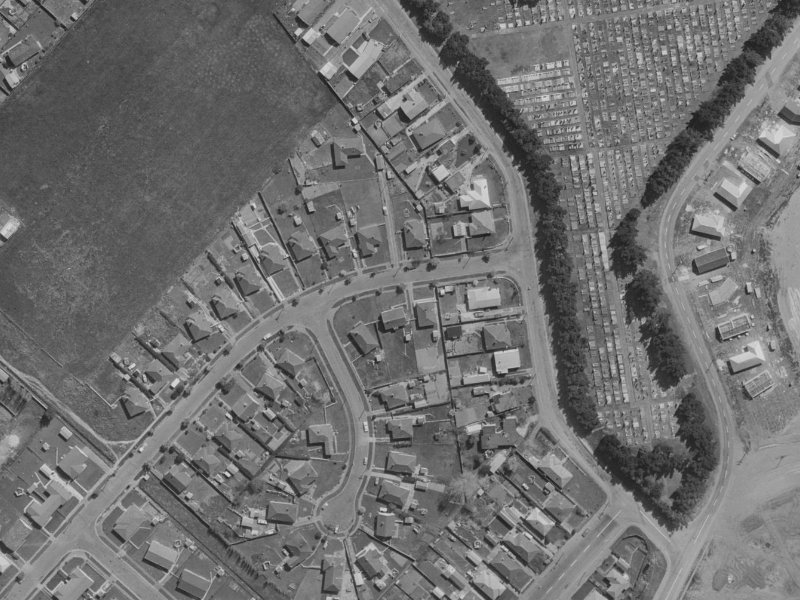 64 Jollie Street from the air, 1970-1974