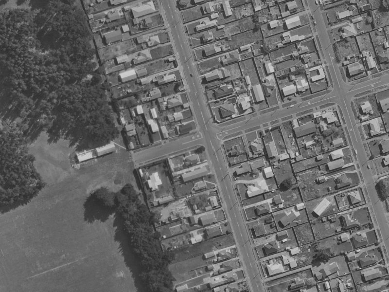 51 Jellicoe Street from the air, 1970-1974