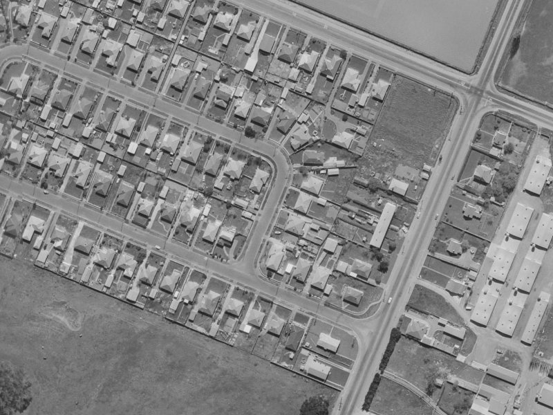 6 Ariki Place from the air, 1970-1974