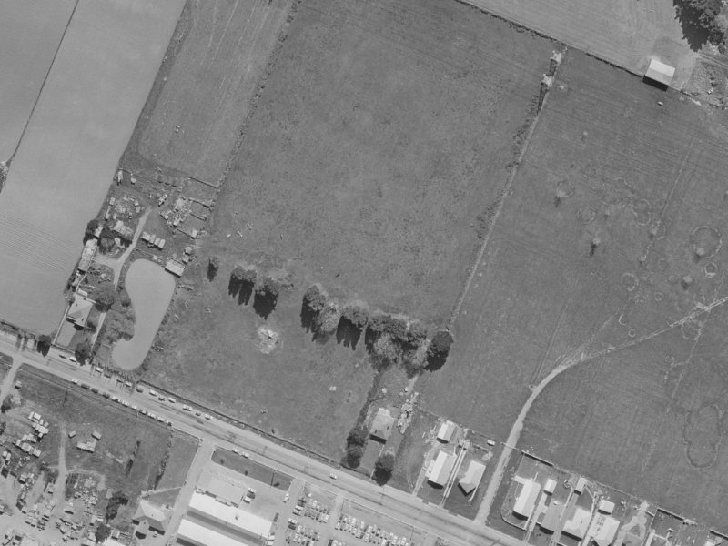 18 Kinross Street from the air, 1970-1974