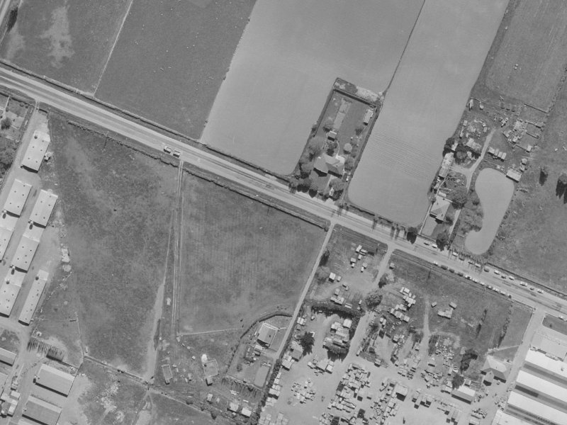 97 Buchanans Road from the air, 1970-1974