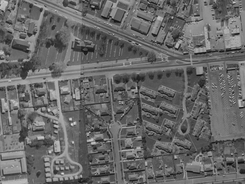 5 Main S Road from the air, 1970-1974