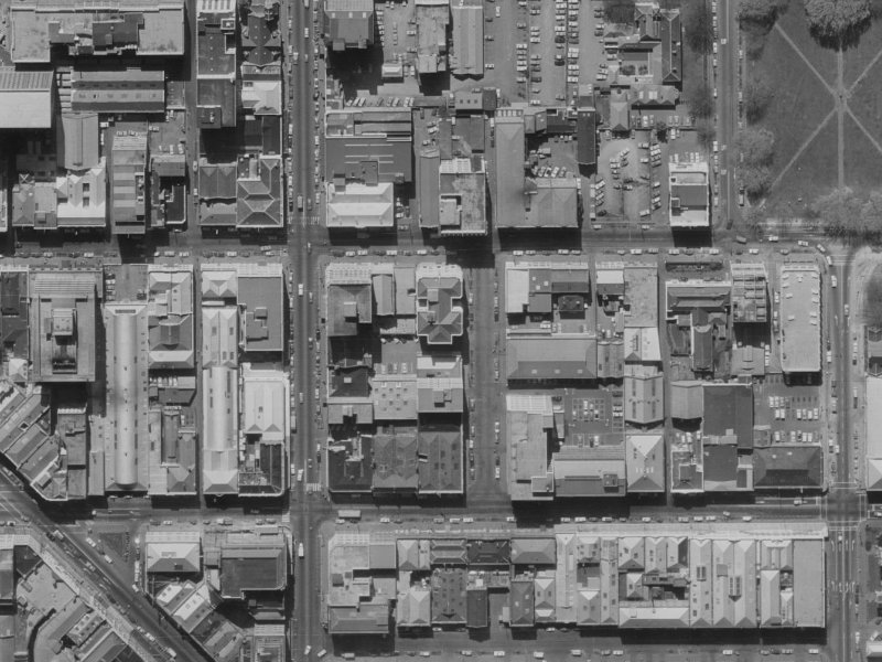 66 Huanui Lane from the air, 1970-1974
