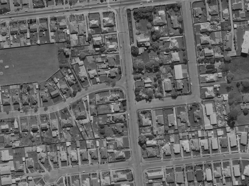 14 Middleton Road from the air, 1970-1974