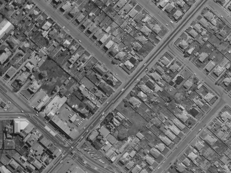 94 Norwich Street from the air, 1970-1974