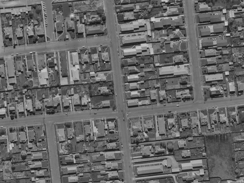 56 Division Street from the air, 1970-1974