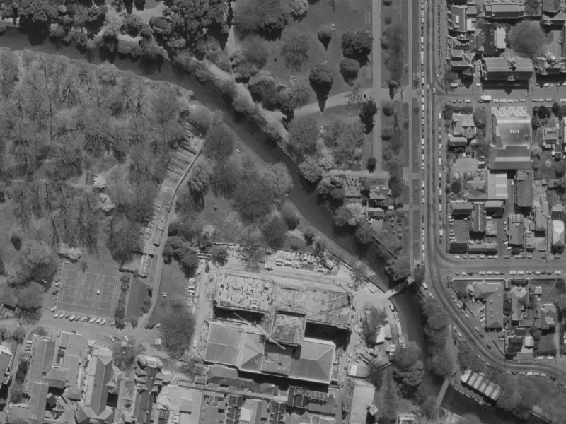 2L Riccarton Avenue from the air, 1970-1974
