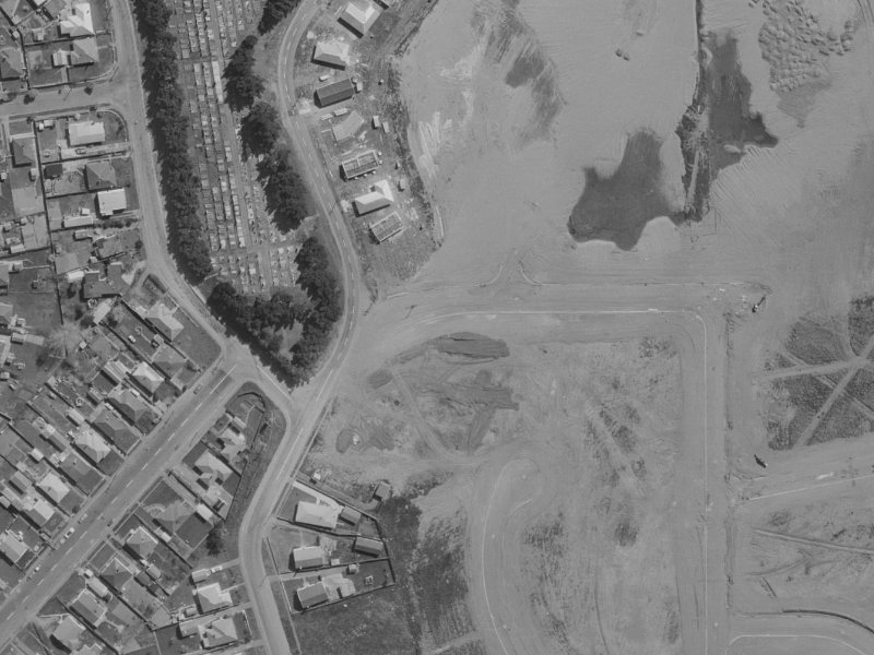 86 Hay Street from the air, 1970-1974