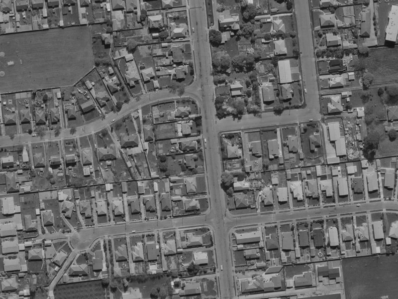 18 Middleton Road from the air, 1970-1974