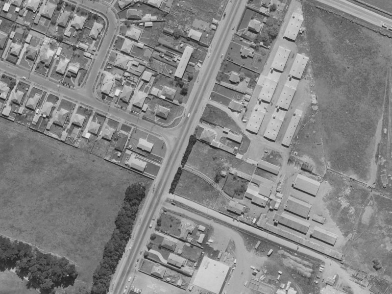 124 Carmen Road from the air, 1970-1974