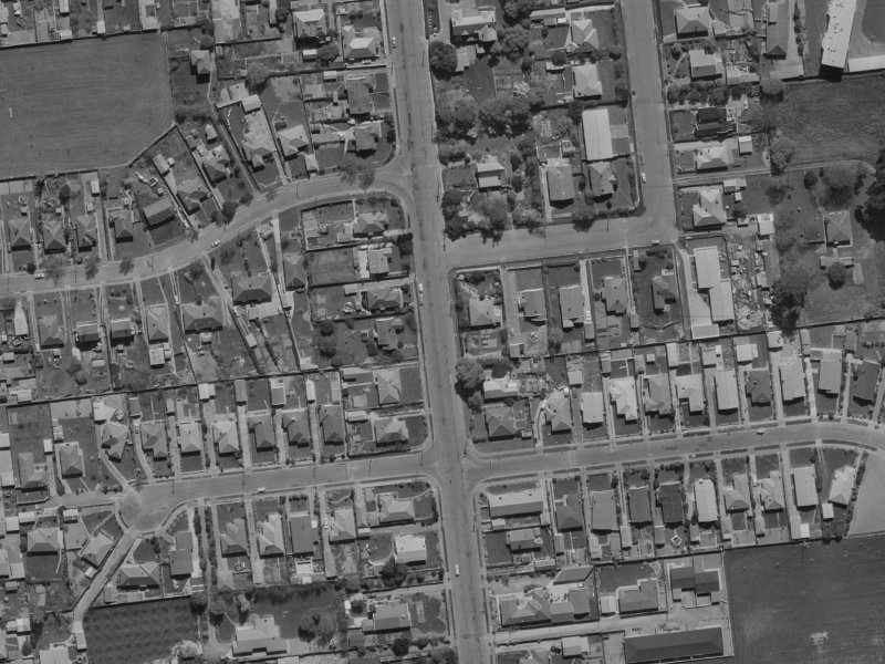 23 Middleton Road from the air, 1970-1974