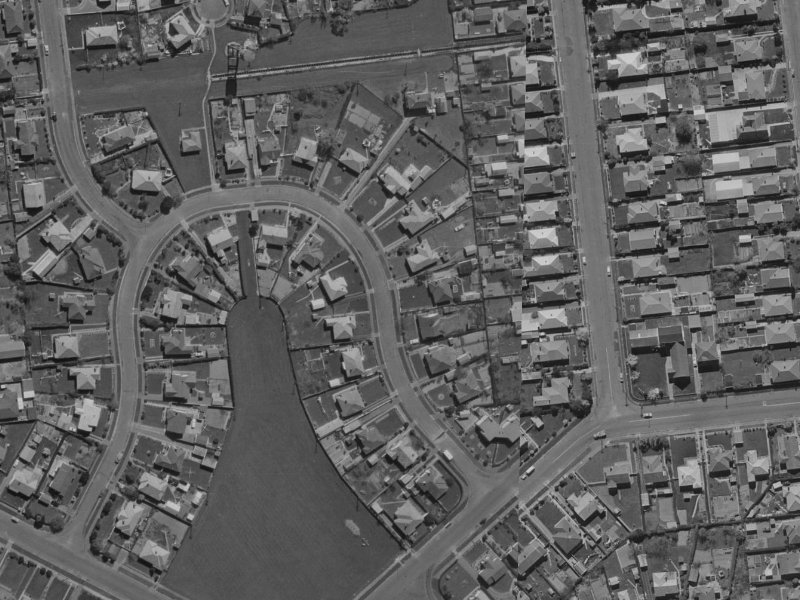 10 Piko Crescent from the air, 1970-1974