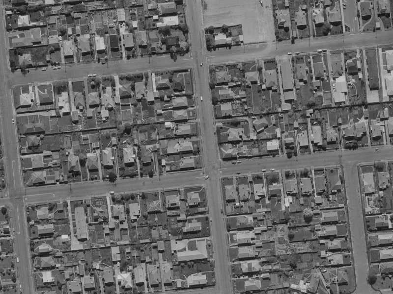 75 Matipo Street from the air, 1970-1974