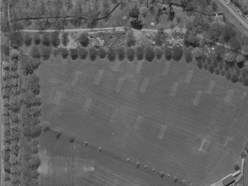 101 Deans Avenue from the air, 1970-1974