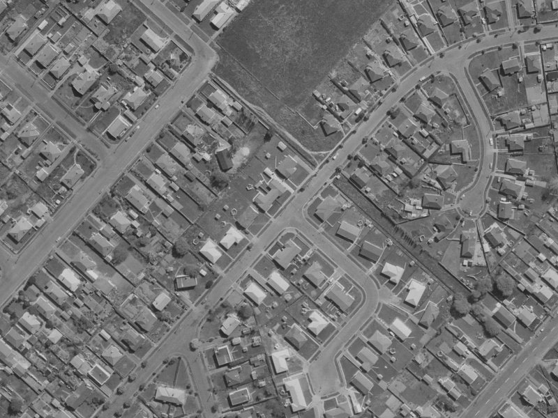 39A Jollie Street from the air, 1970-1974