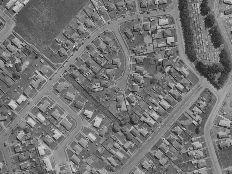 12 Nalder Place from the air, 1970-1974