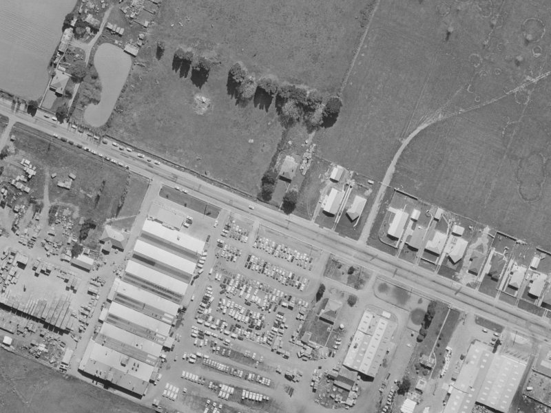 72 Buchanans Road from the air, 1970-1974