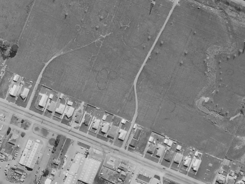 48A Showgate Avenue from the air, 1970-1974