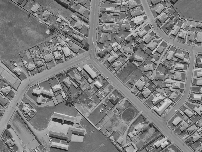 33 Craven Street from the air, 1970-1974